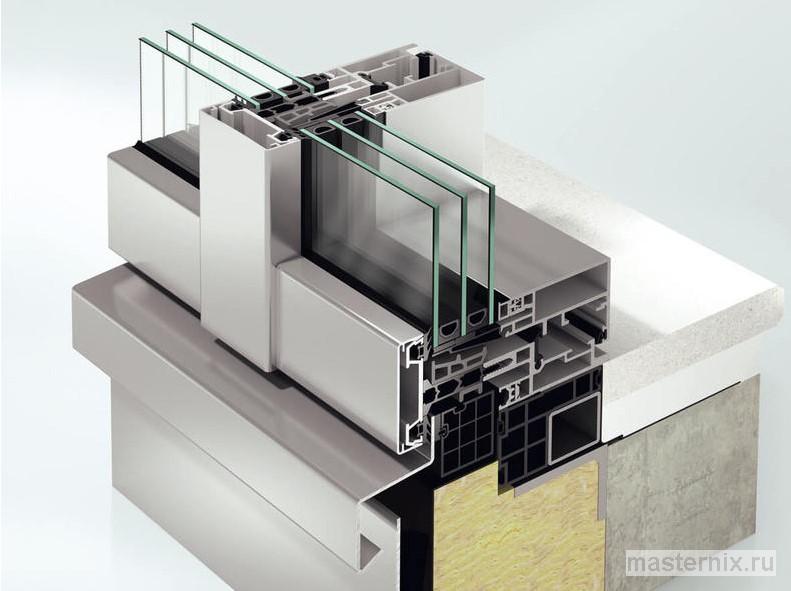 алюминиевый фасад