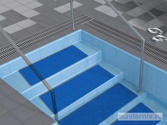 Антискользящее покрытие ступеней