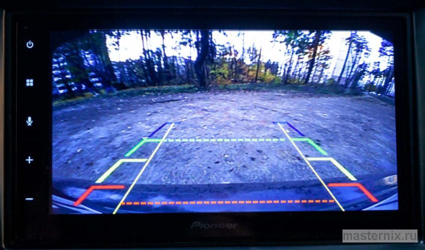 автомагнитолы Pioneer DMH-A4450BT камера заднего вида