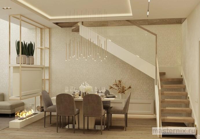 Реализованный интерьер квартиры после ремонта