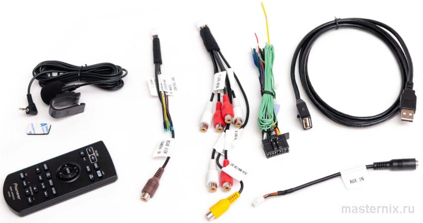 Pioneer DMH-A4450BT комплектация