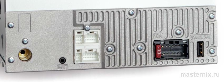 Pioneer DMH-A4450BT задняя панель разъемы