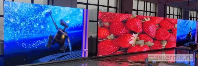 профессиональные панели - фиксированный LED-экран?