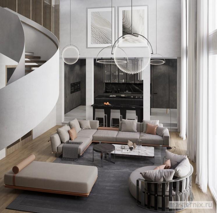 Реализованный интерьер квартиры после ремонта