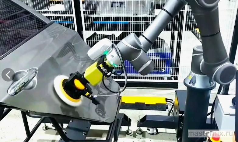 Роботизированная ячейка полировки с системой лазерного контроля
