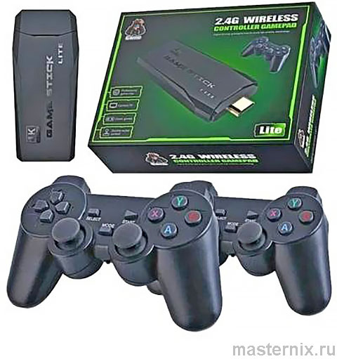 2.4G Wireless Controller Gamepad HDMI Gaming Console Instruction Manual