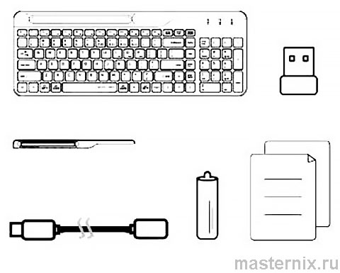 Клавиатура A4TECH Fstyler FBK25 Инструкция