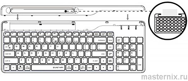 Клавиатура A4TECH Fstyler FBK25 Инструкция