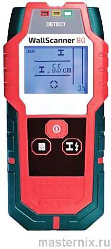 Инструкция Детектор проводки Wallscanner 80