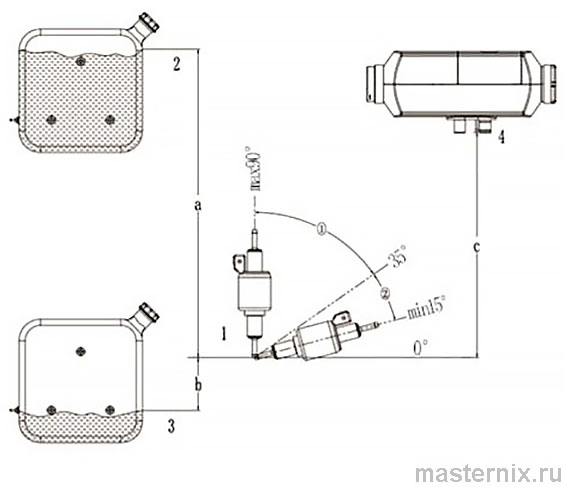 Руководство по эксплуатации автономного воздушного отопителя Air Heater HEATCOOL