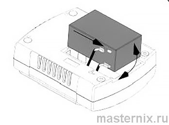 APC ES 400/550/700 Подсоединение аккумулятора