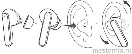 Bluetooth наушники ATVEL Tune S5 ProX Инструкция