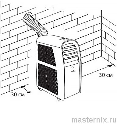 Remote Control Mobile Air Conditioner Ballu BPAC-07 09 12 Instruction Manual