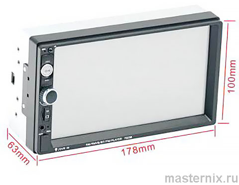 Автомагнитола CAR MP5 PLAYER Инструкция