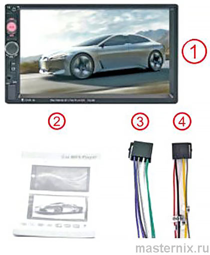 Автомагнитола CAR MP5 PLAYER Инструкция
