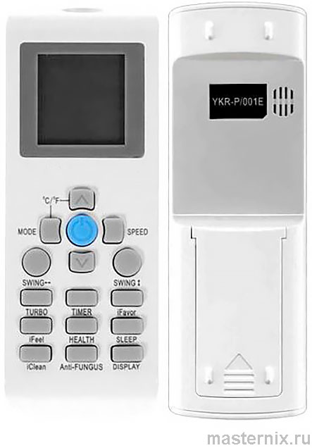 Remote control for Centek split-system YKR-P/002E user manual