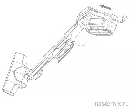 Пылесос вертикальный Deerma DX700 Инструкция