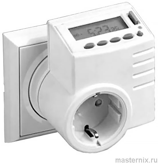 Таймер-розетка DUWI (Duewi) 58339 Инструкция