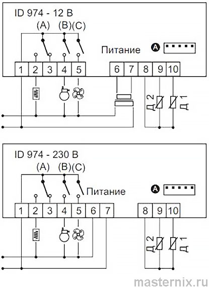 Инструкция Контроллер ELIWELL ID 974