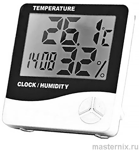 Инструкция Домашняя метеостанция Temperature Humidity Clock FLARX