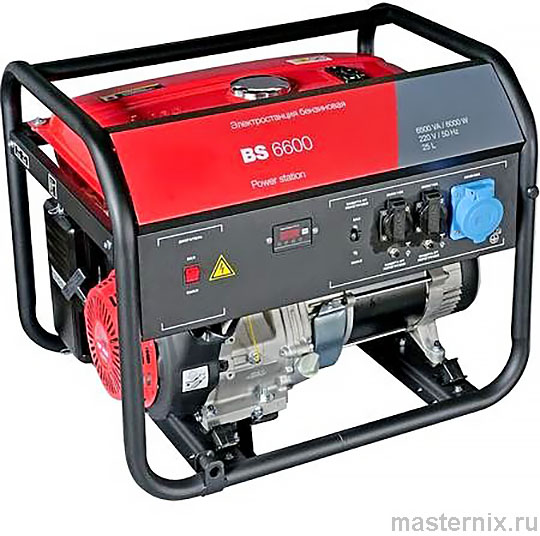Бензогенератор Fubag BS 6600. Инструкция