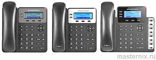 Инструкция Телефонный аппарат Grandstream GXP1615 GXP1620 GXP1625 GXP1628 GXP1630