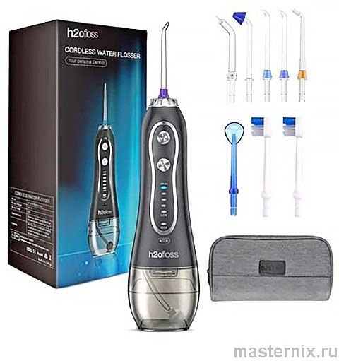 Portable Electric Oral Irrigator H2OFloss HF-6 Инструкция