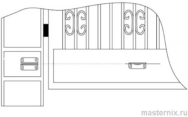 Привод распашных ворот HOME GATE PK 150DC PK 200DC Инструкция
