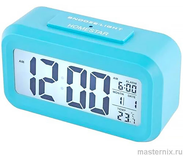 Часы настольные Homestar HS-0110 Инструкция