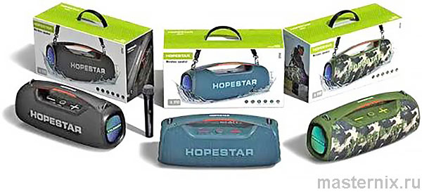 Инструкция Hopestar A60 Bluetooth колонка
