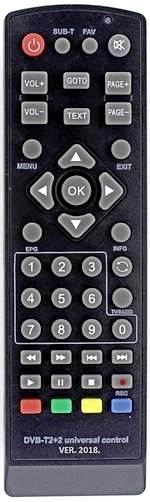 Инструкция пульта HUAYU DVB-T2+2