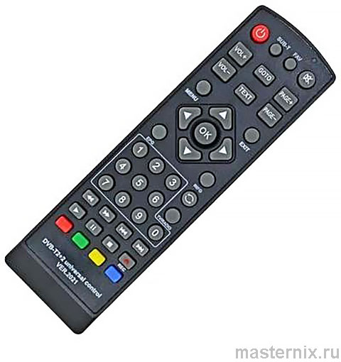 Инструкция пульта HUAYU DVB-T2+2 ClickPDU