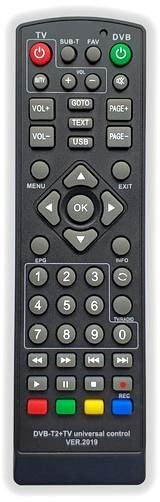 Инструкция пульта HUAYU DVB-T2+TV VER 2019