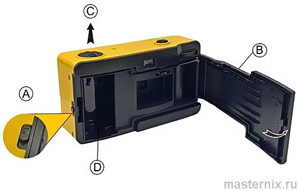 Инструкция KODAK Film Camera M35 Аналоговая фотокамера