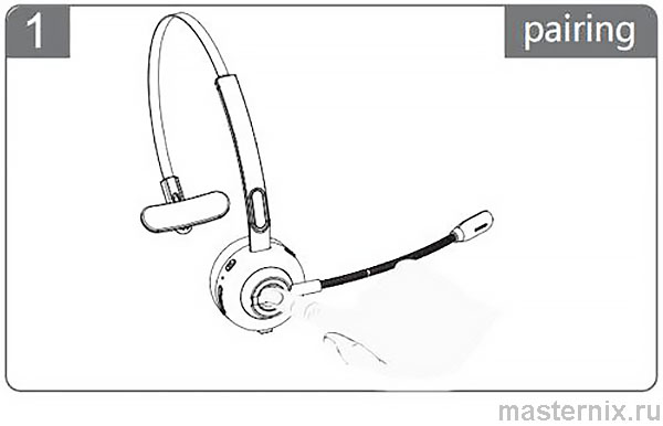 Bluetooth гарнитура Kromix K221 Инструкция