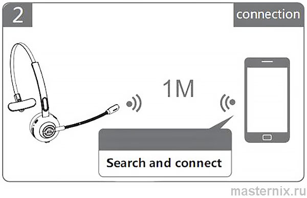 Bluetooth гарнитура Kromix K221 Инструкция