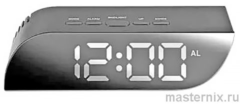 Инструкция зеркальных электронных часов LED Mirror Clock NA-018