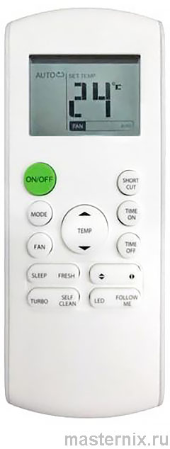 Lessar LZ-KDP split system remote control user manual