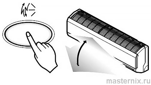 User manual for LG 6711A90032N wall-mounted air conditioner remote control