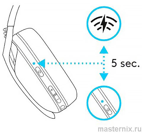Наушники Logitech G435 Инструкция