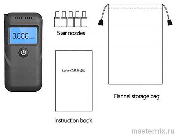 Алкотестер Lydsto Alcohol Tester