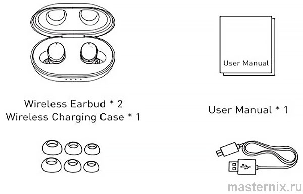 Наушники M10 TWS Bluetooth Earphone Инструкция