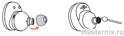 Наушники M10 TWS Bluetooth Earphone Чистка