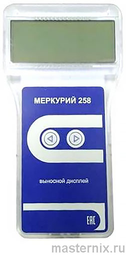 Выносной дисплей Меркурий 258 Инструкция