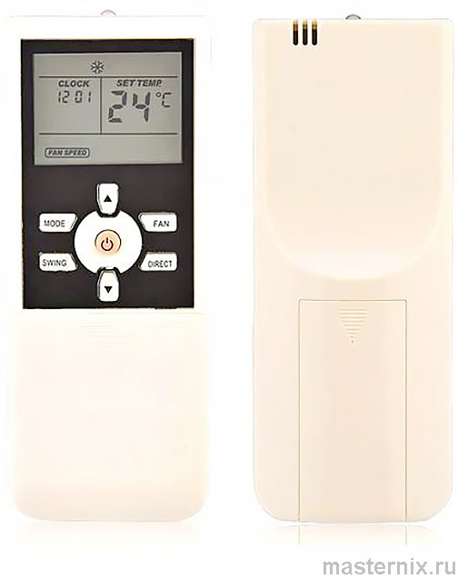 Пульт ДУ сплит-системы Midea R07/BGE Инструкция