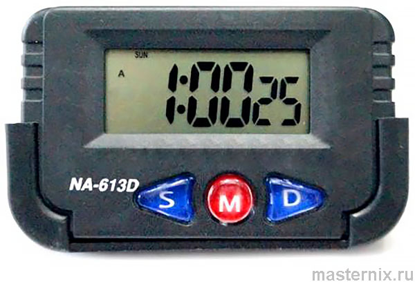 Автомобильные часы Nako NA-613D Инструкция