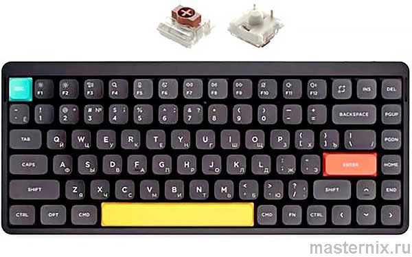 Игровая клавиатура NuPhy Air75 Инструкция