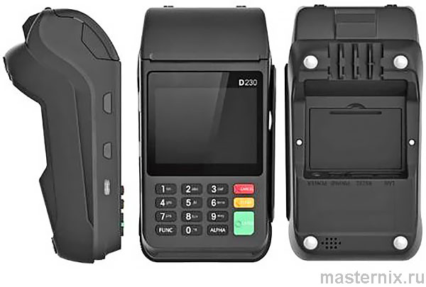 Терминал PAX D230 Инструкция