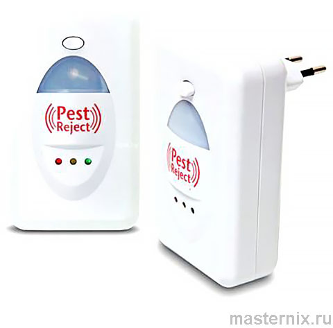 Ультразвуковой отпугиватель вредителей Pest Reject Инструкция