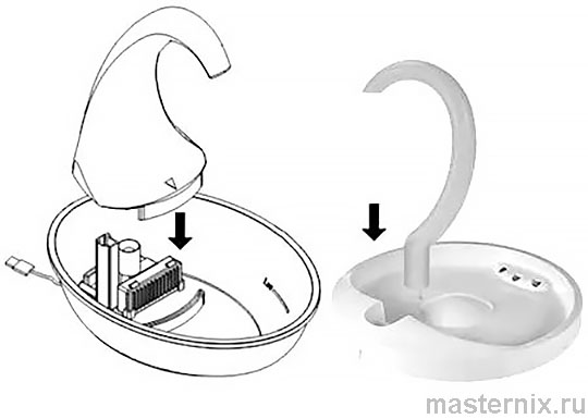 Поилка для кошек Swan Pet Fountain 2л USB Инструкция